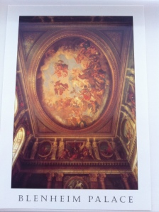 Blenheim Palace ceiling